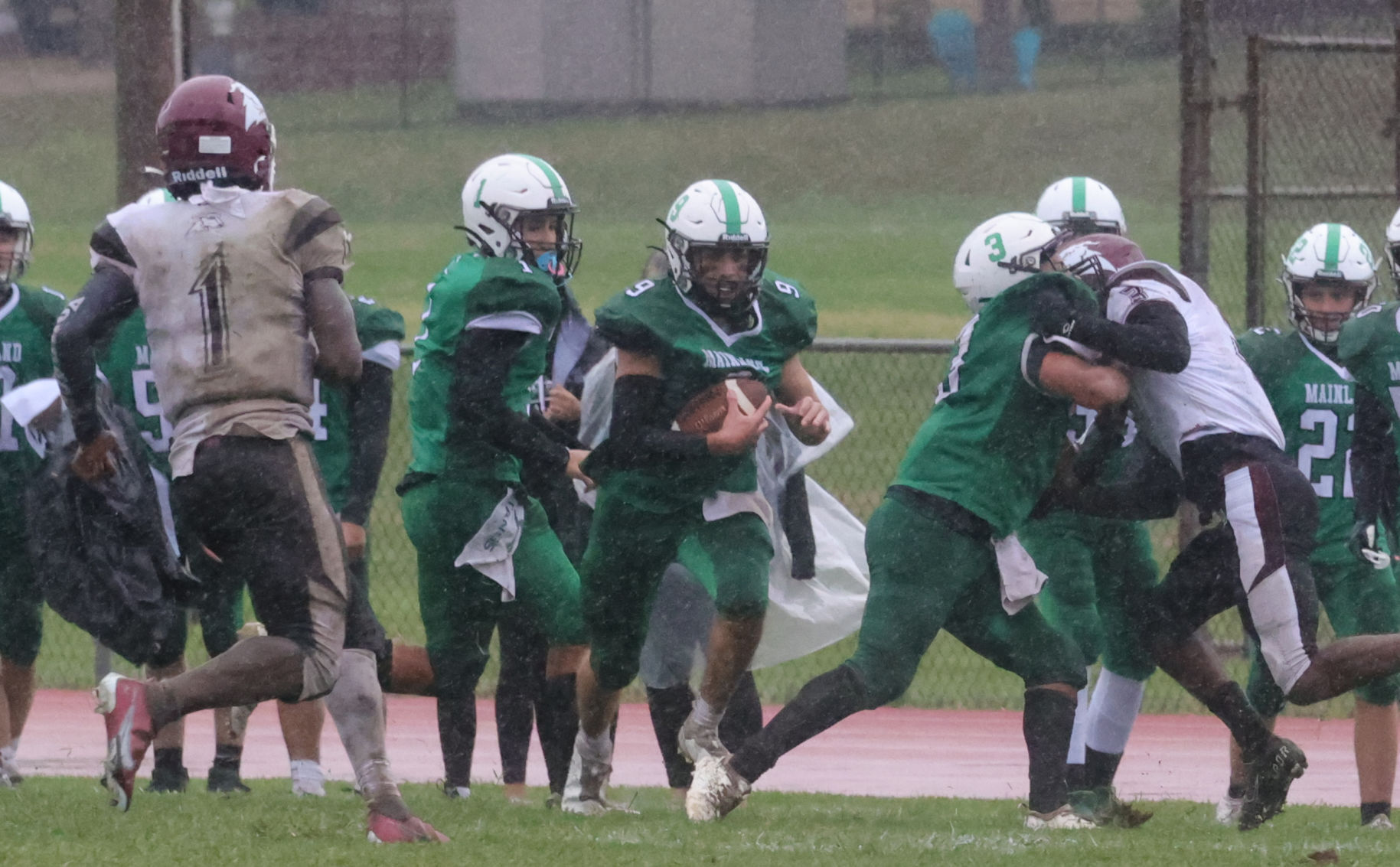 Pleasantville vs Mainland football